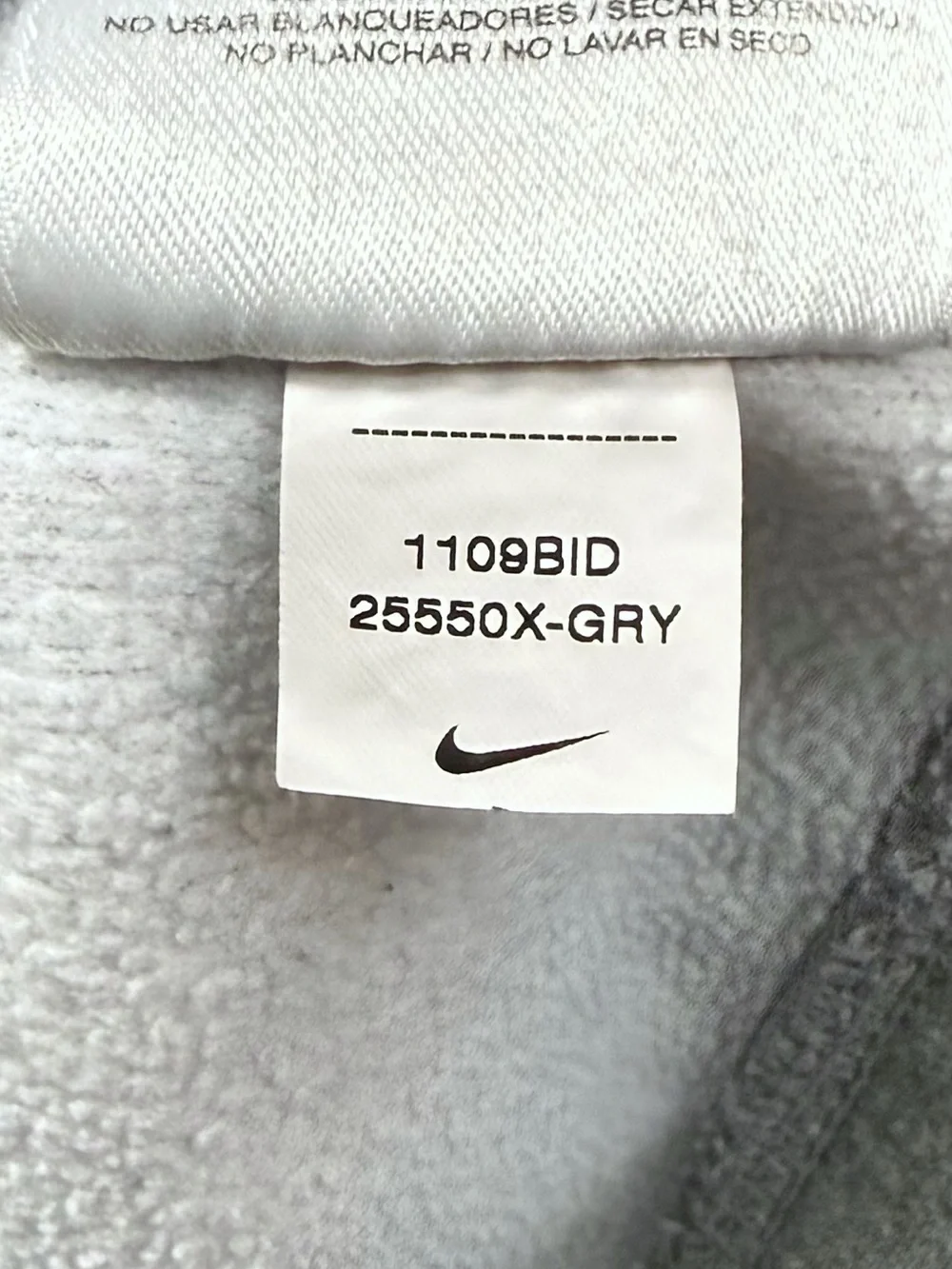 Nike LSU Tigers Louisiana State University Pull Over Hooded Sweater 25550X-GRY